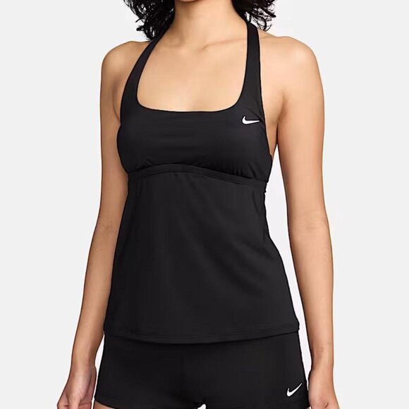 Nike Swim Tankini Tank Top Bikini Top Active Gym Wear - Picture 2 of 7